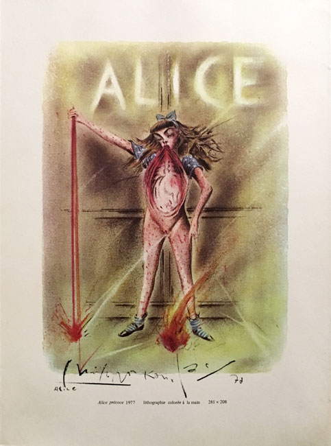 Alice Précoce ポスター